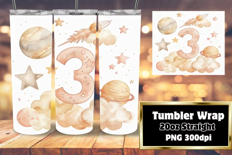 Cosmic Kaleidoscope: Sublimation Tumbler 20oz Art
