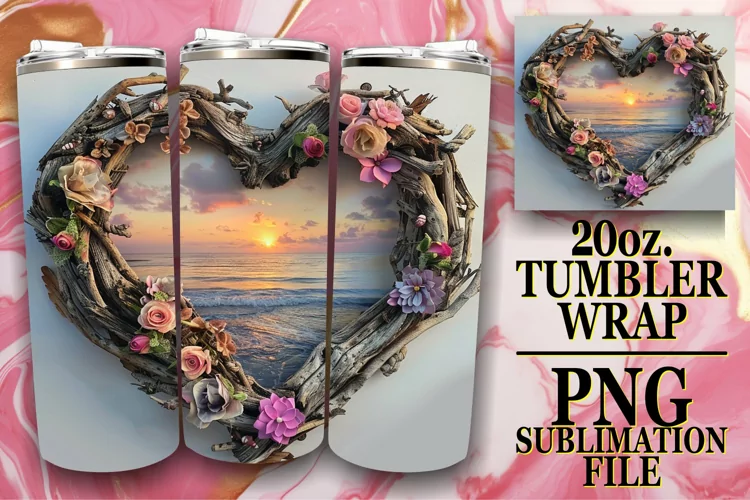 Serenity Scenes: Landscape Tumbler Sublimation