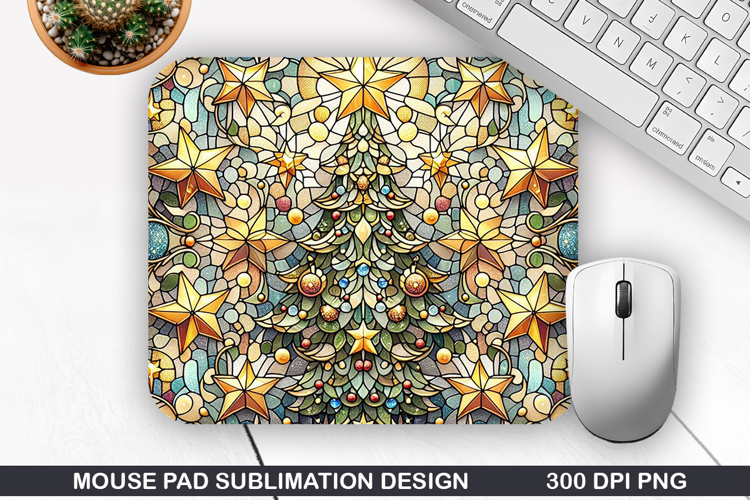 Christmas Tree Mouse Pad Sublimation,Christmas Mouse Pad PNG