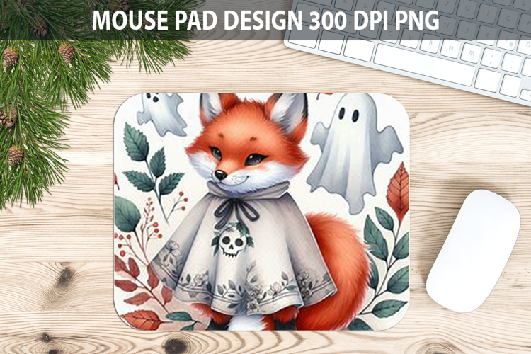 Cute Watercolor Fox Clipart Image 9