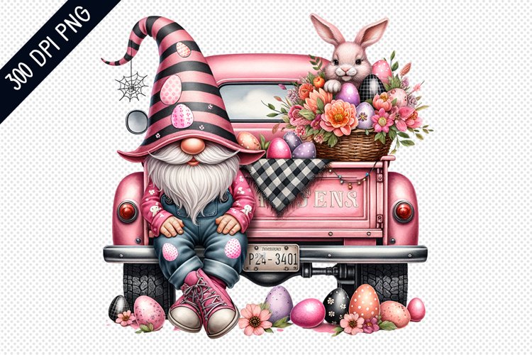 Easter Gnome Clipart Image 6
