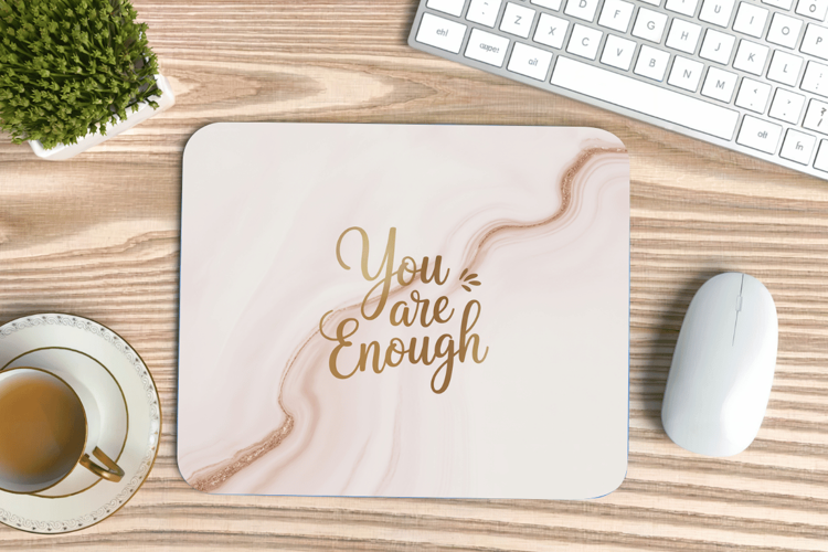 Inspirational Quotes Mouse Pad, Motivational PNG Sublimation