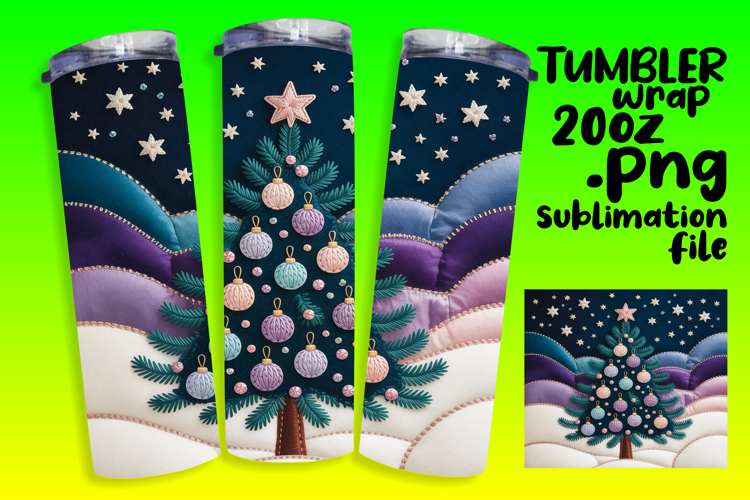 Christmas Tumbler Wrap Image 16