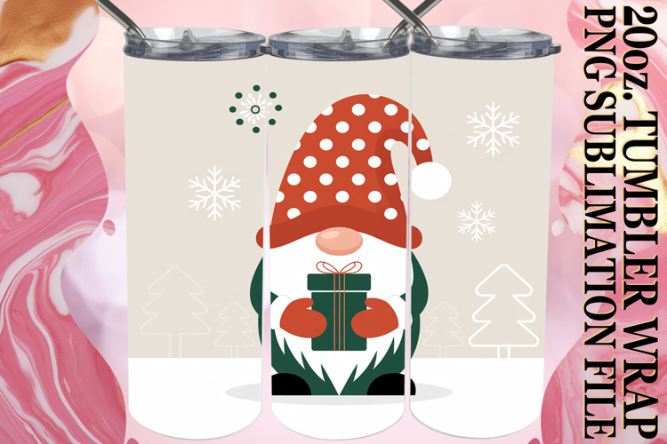 Christmas Tumbler Wrap Image 2