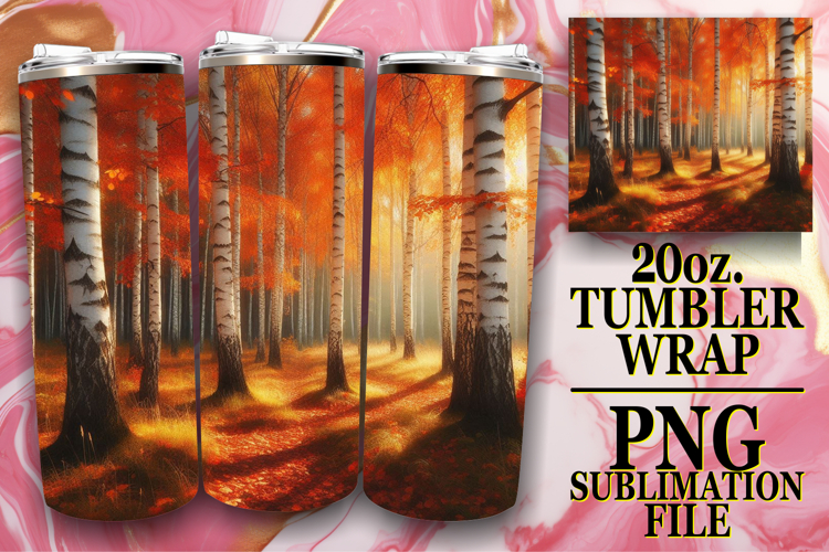 Thanksgiving Tumbler Wrap Image 7