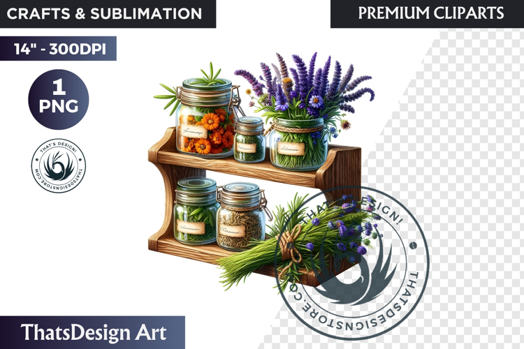 Medicinal Herbs clipart PNG, Apothecary Botanical Graphic