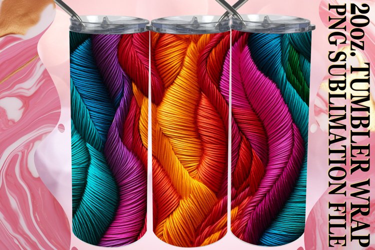 Abstract Tumbler Art with Panache