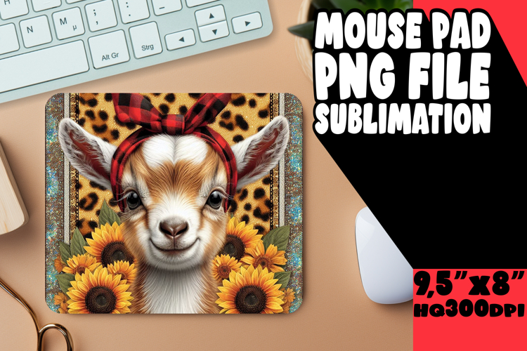 Sweet Mouse Pad Design Sublimation, Cute Animals