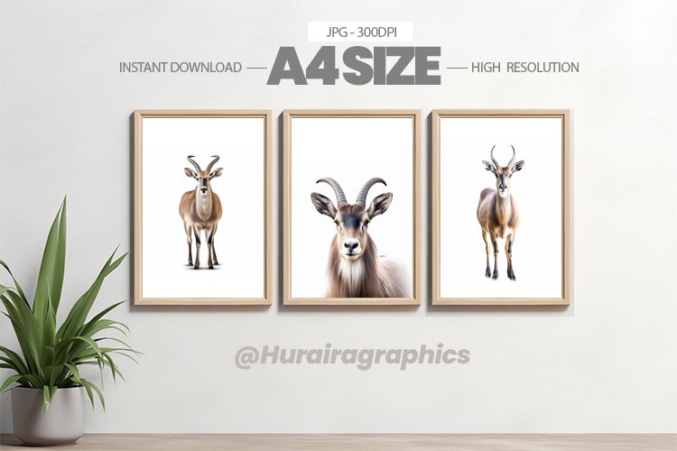 Animal Wall Art - 03 Variations example image 1