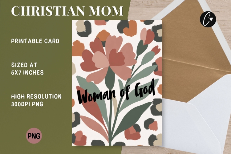 Christian Mothers Day Card | Bible Verse Printable