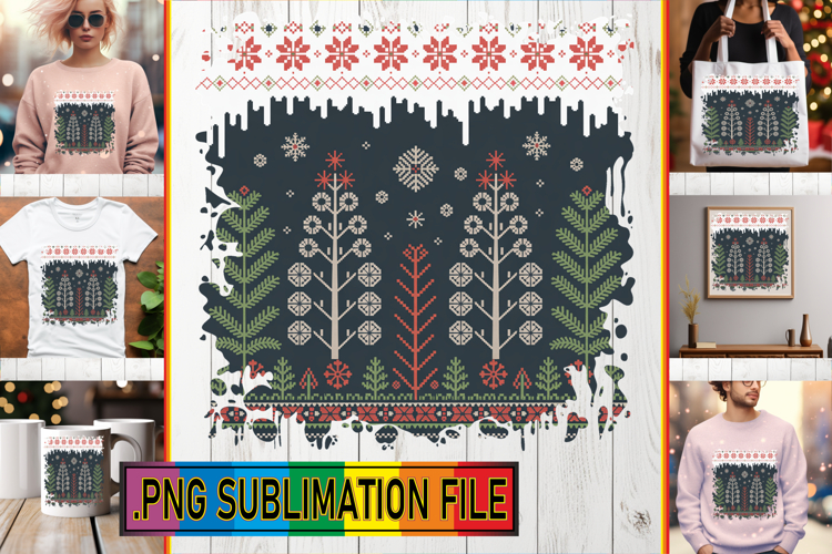 Vibrant TSHIRT Art Ideas, Winter