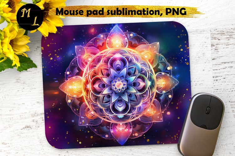 Mandala sublimation design,Mandala Mouse Pad sublimation