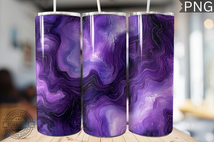 Alcohol Ink Tumbler Wrap Image 18