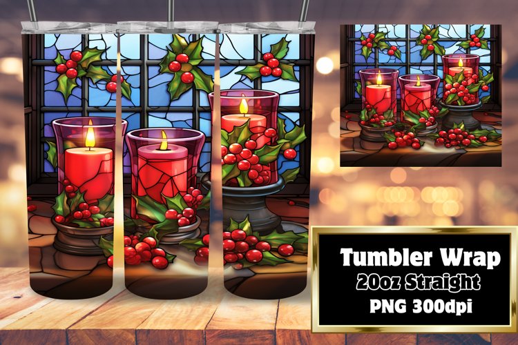 Christmas Tumbler Wrap Image 14