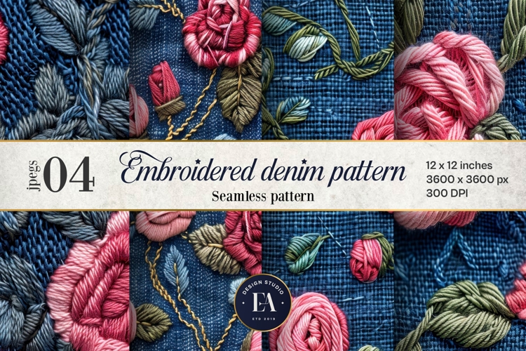 Floral Seamless Pattern Image 8