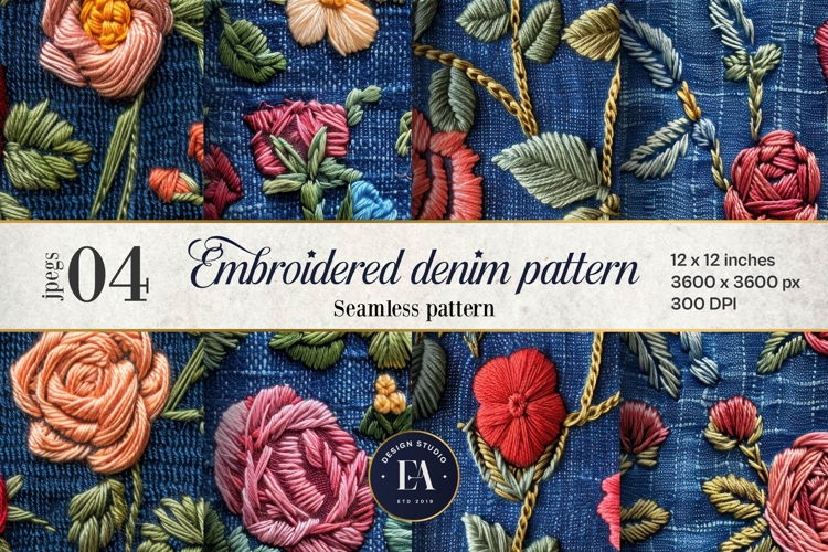 Floral Seamless Pattern Image 6