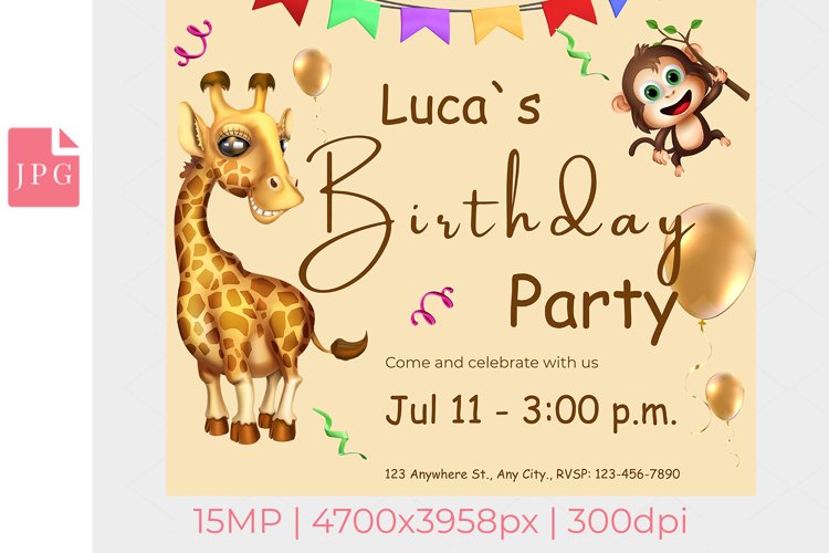 Birthday Party Clipart Image 12