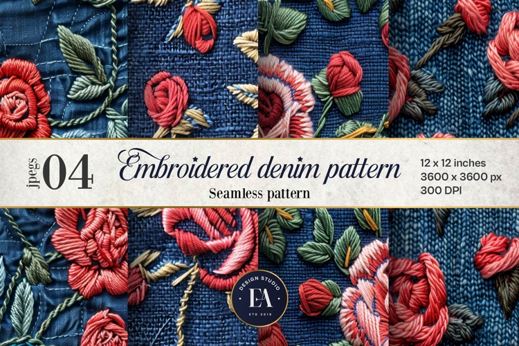 Floral Seamless Pattern Image 5