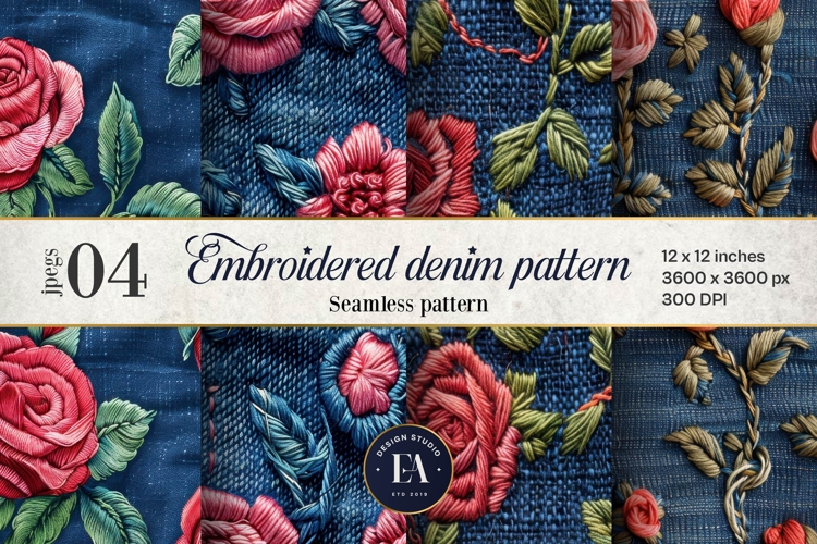 Floral Seamless Pattern Image 4