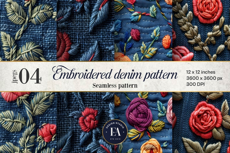Floral Seamless Pattern Image 3