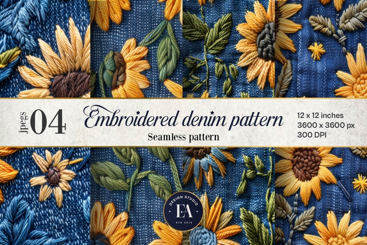 Floral Seamless Pattern Image 2