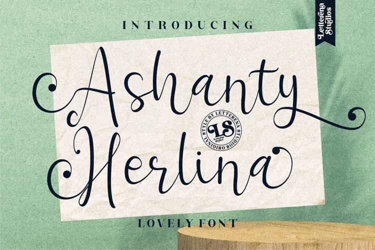 Ashanty Herlina - Beautiful Script Font example image 1
