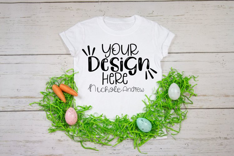 Toddler T-Shirt Easter Mockup example image 1