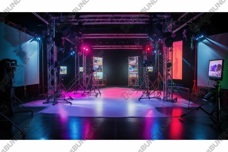 spotlight video studio lighting example image 1