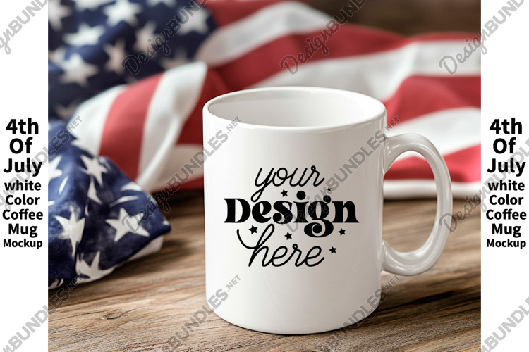 White Tshirt Mockup Image 14