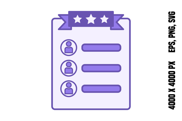 Colored Leaderboard Icon
