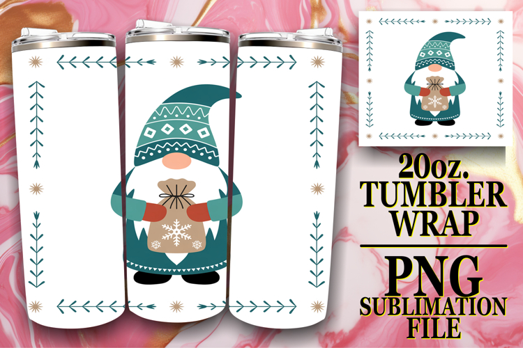 Christmas Tumbler Wrap Image 23