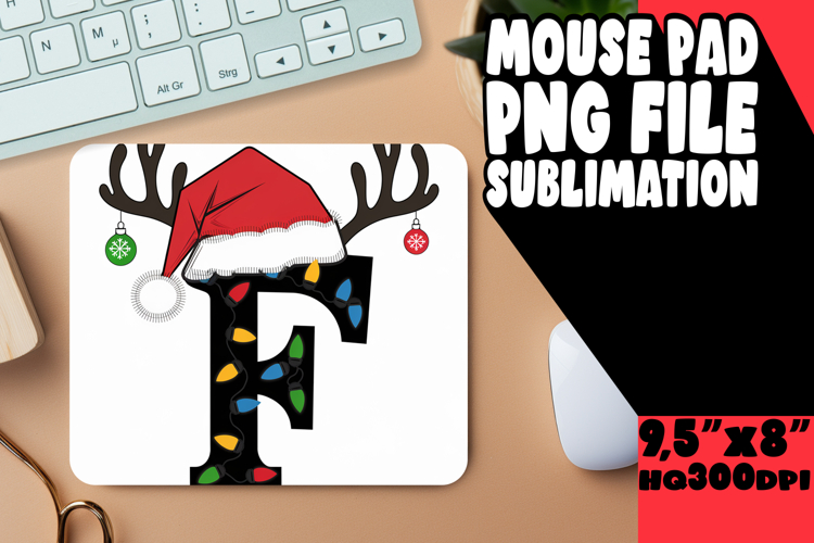 Playful DESK mat Fun Sublimation, Christmas