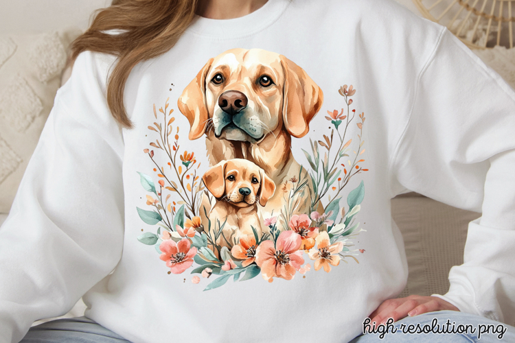 Mothers Day Animals Clipart PNG