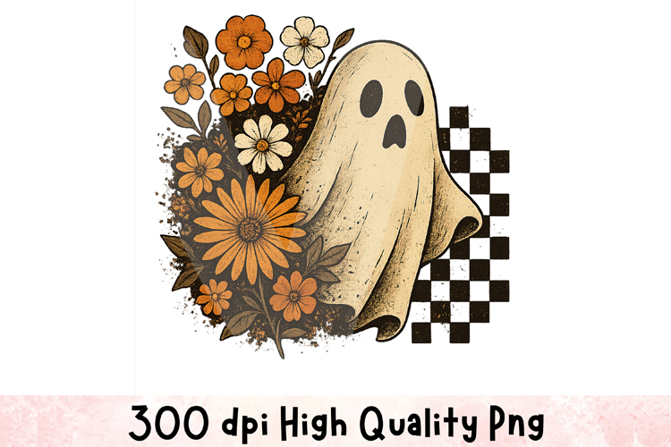 Fall Boo Clipart Sublimation PNG | Fall Vibes Png