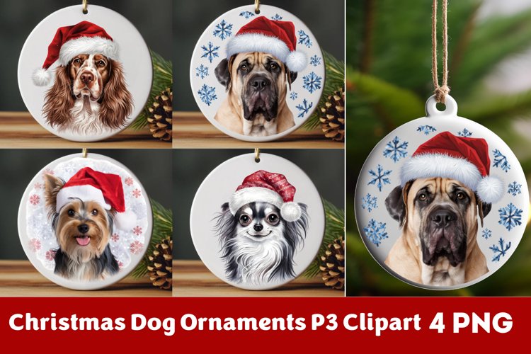 Christmas Ornaments Clipart Image 11