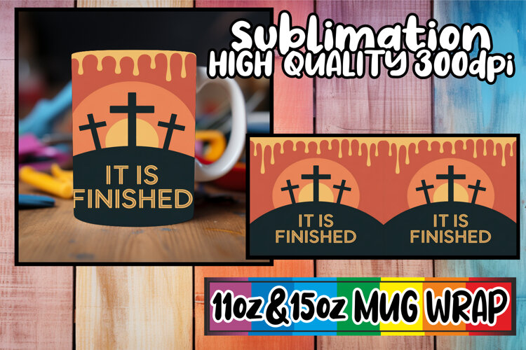 Refreshing spirit 11oz 15oz mug wrap, Christian example image 1