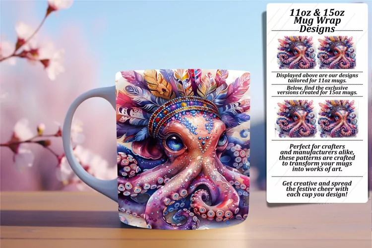 Enchanting Wildlife Sublimation Designs - 11oz/15oz