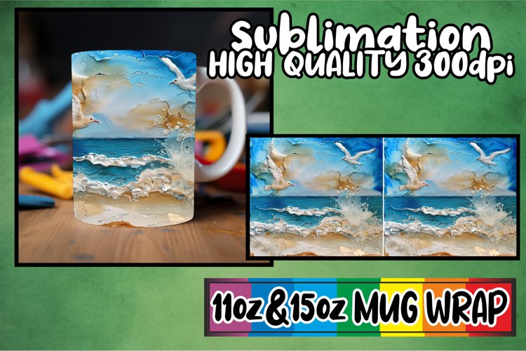 Beach Sublimation Design Image 13