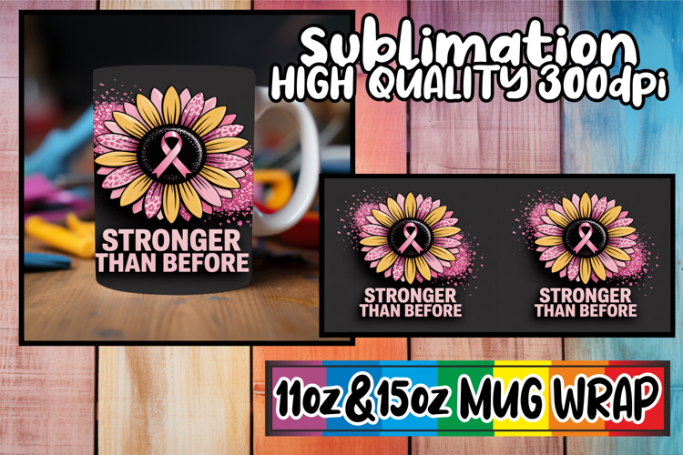 Breast Cancer Sublimation Design Image 2