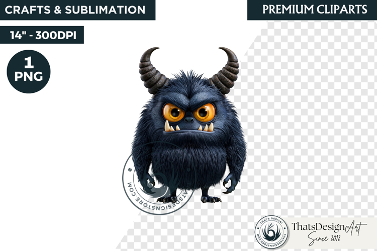 Halloween Monster Clipart Image 6