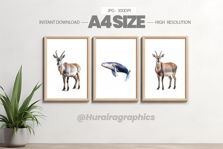 Animal Wall Art - 03 Variations example image 1