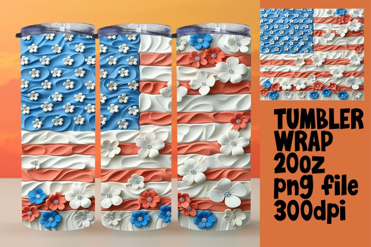 American Flag Clipart Image 13