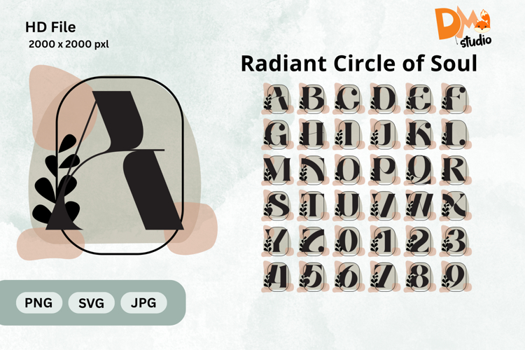 Radiant Circle of Soul Monogram