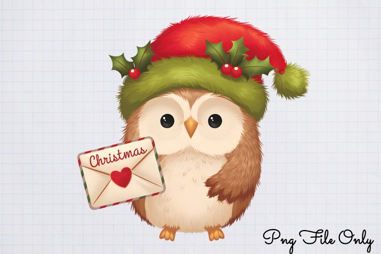 Boho Christmas Clipart Image 5