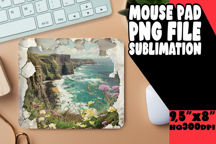 Sunlit Meadow 3D Mousepad Design Sublime Beauty example image 1