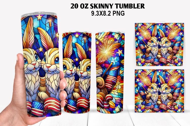 Skinny Tumbler 20oz Wrap Design,4th of july Tumbler PNG