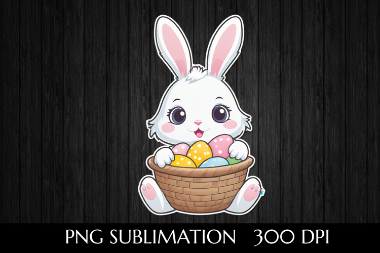 Bunny With Easter Basket