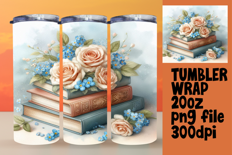 Unique 20oz Design for Sublimation , Books
