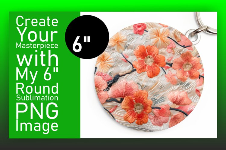 Eye-catching Round Sublimation Accessories example image 1
