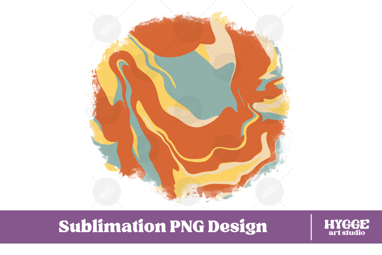 Retro Background Png Fluid Marble Paper Sublimation Splash